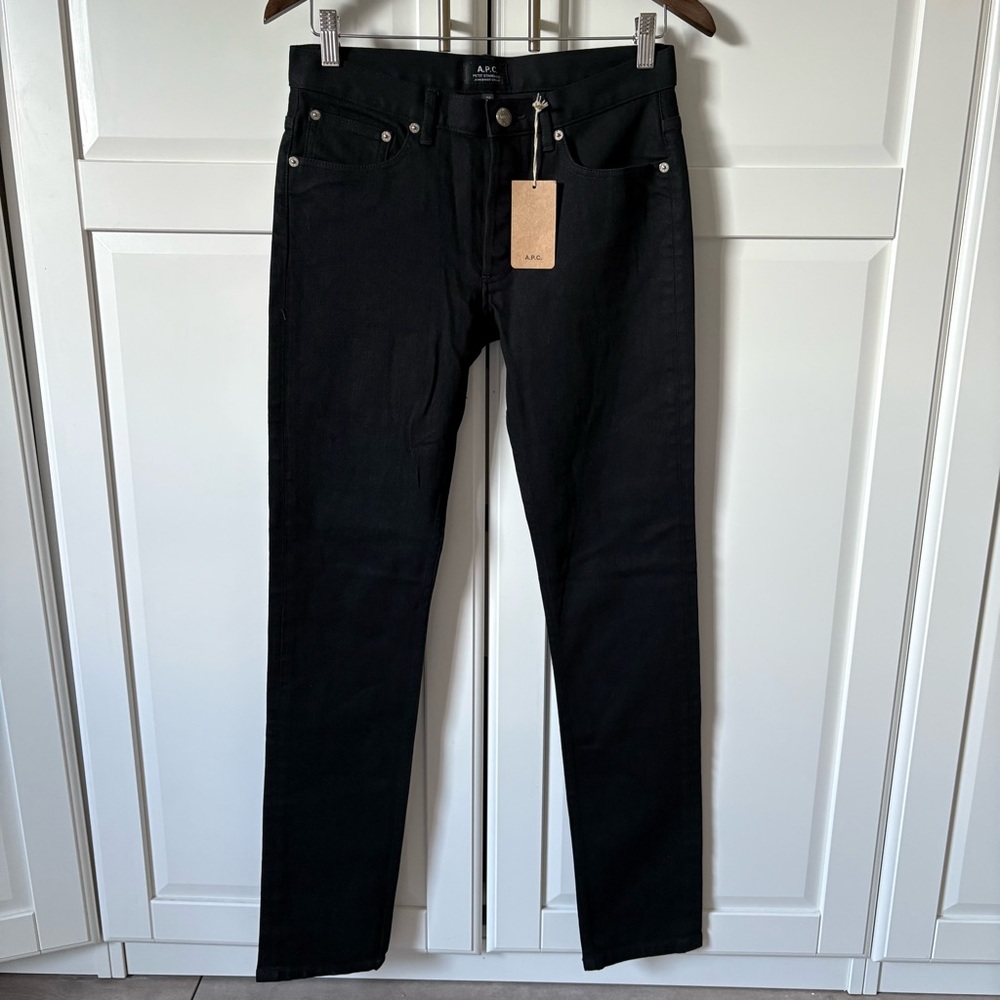 A.P.C. Dark Denim Straight Jeans